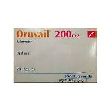 Ketoprofen(oruvail)